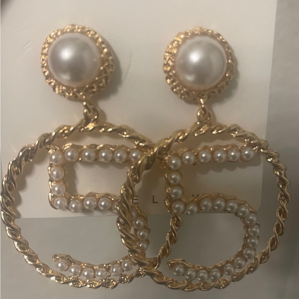 Number earrings